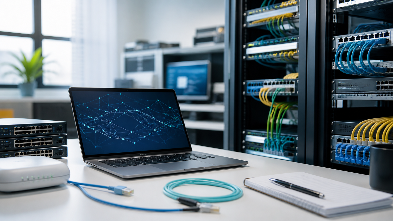 Network engineering lab equipment